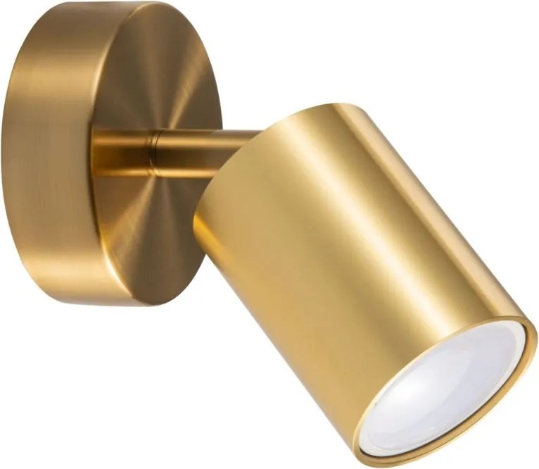 LED RGBW fényerőszabályozható fali spotlámpa GOLDI 1xGU10/6W/230V aranyszínű