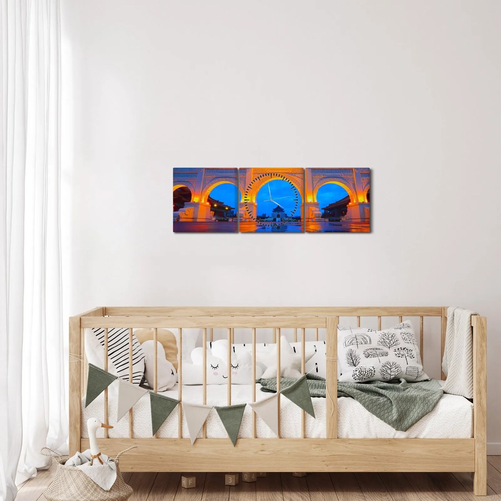 Tajvan kép (órával) (90x30 cm)