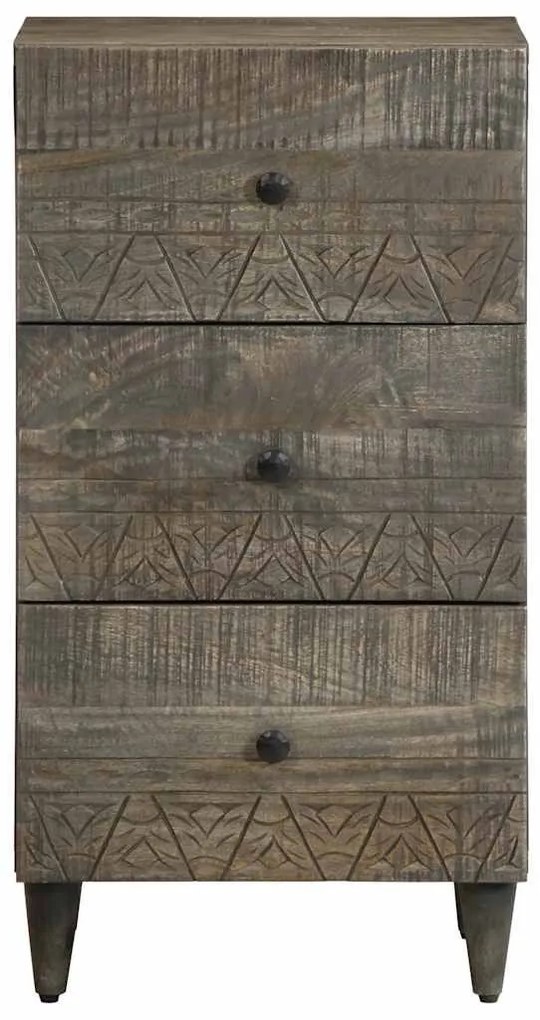 tömörfa mangó komód 40x33x75 cm