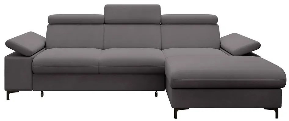 Sarokkanapé Miles (J) (sötétszürke + fekete). 1099670