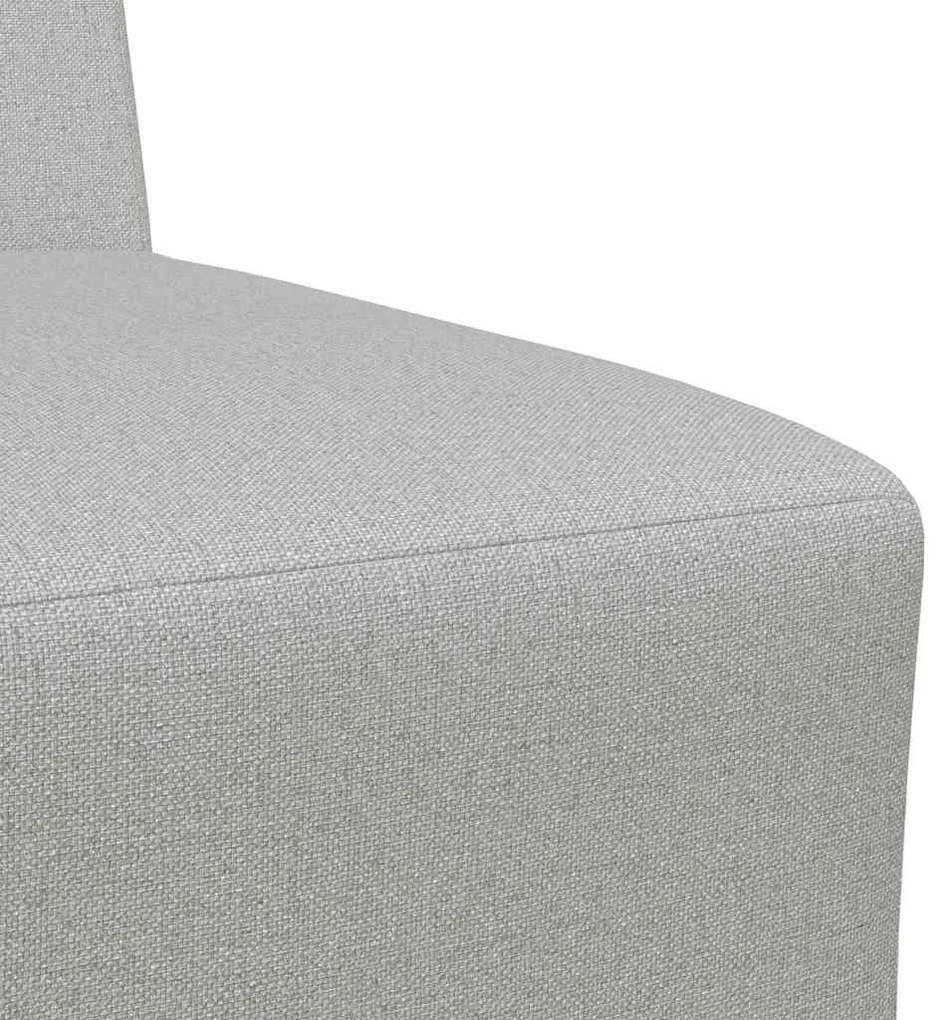 Karfa Nélküli Modularis Kanapé Egység 2 pcs Felhős szürke