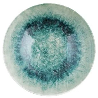 18 db kék/porcelán étkészlet