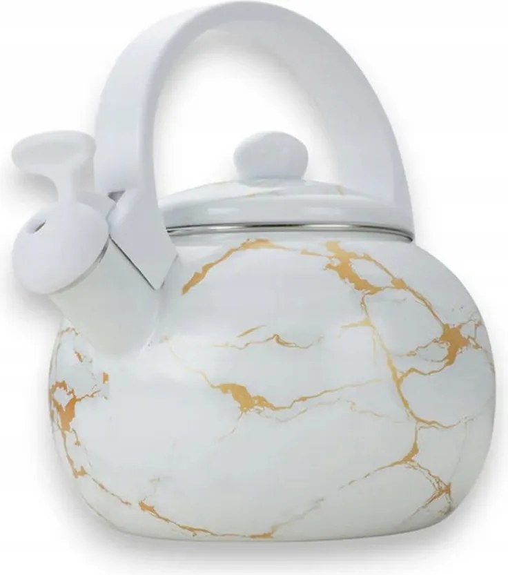 Zománcozott vízforraló síppal 2,2 L Masterpan MP-2505 (R-26-2509/2507)