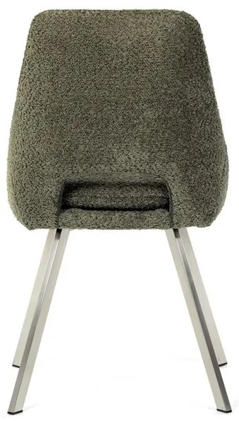 Zöld Bouclé Étkezőszék. DCL-W1174 GRN2