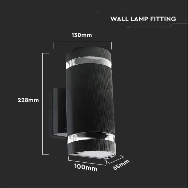 Kültéri fali lámpa 2xE27/60W/230V IP44