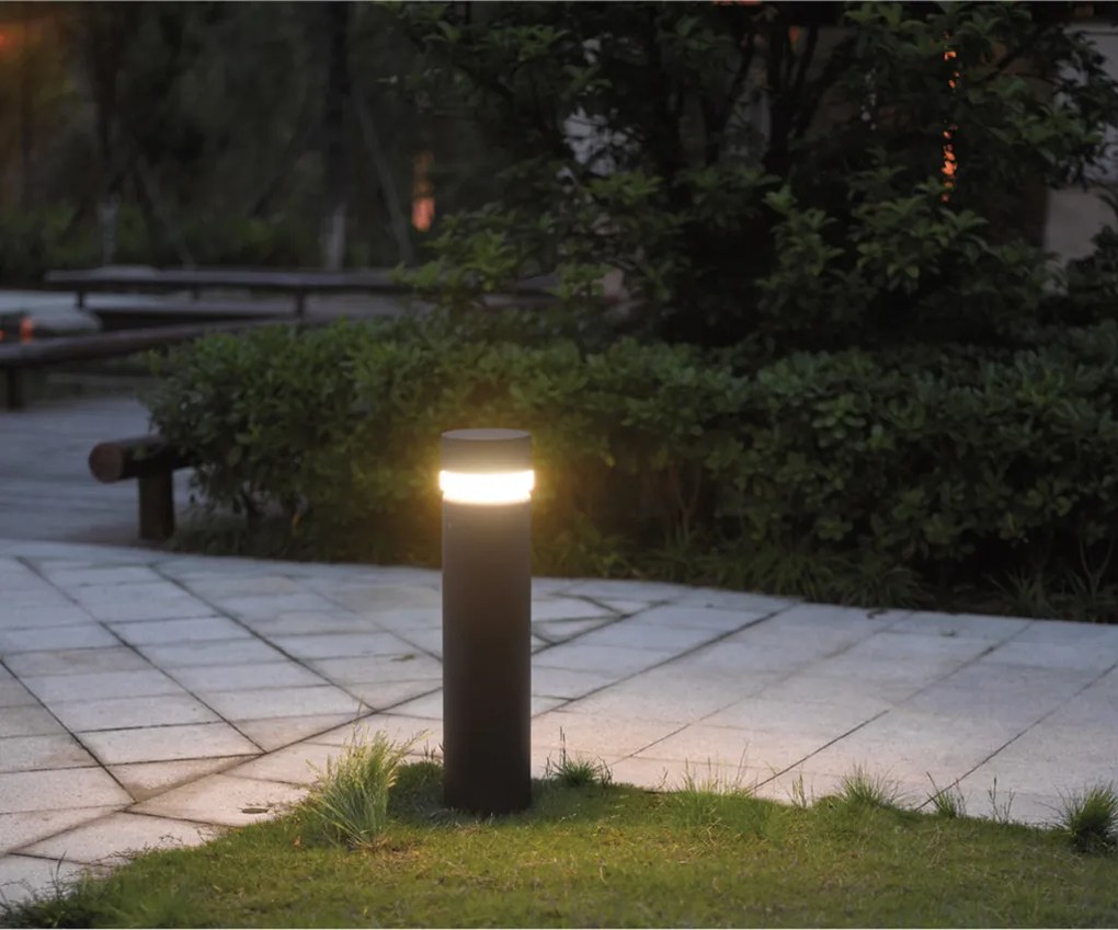 NOVOLUX 456A-L0106A-04 ADA Modern Kültéri Állólámpa Antracit, Fehér LED IP54