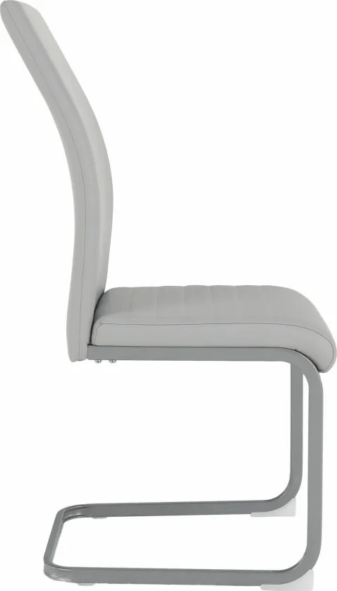 Étkező szék, világosszürke/szürke, NOBATA