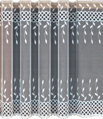 Mg Függöny jacquard 324111 Fehér 170cm magas lengyel 0,5m