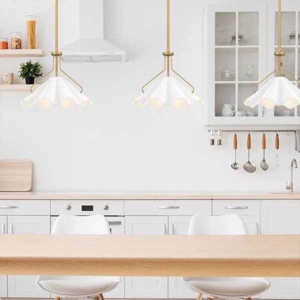 Quoizel QZ-MEJIA-1P-S-AB - Csillár rúdon MEJIA 1xE27/60W/230V átm. 35,6 cm réz