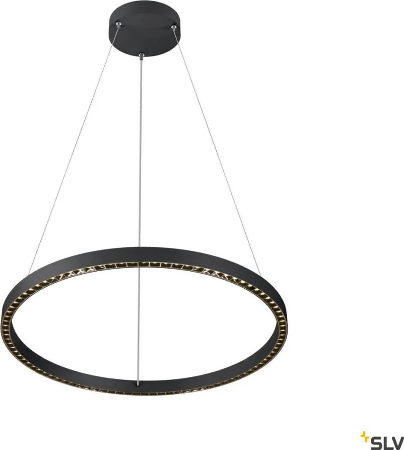 SLV 1007663 ONE Modern Led Függesztett Lámpa Fekete LED IP20