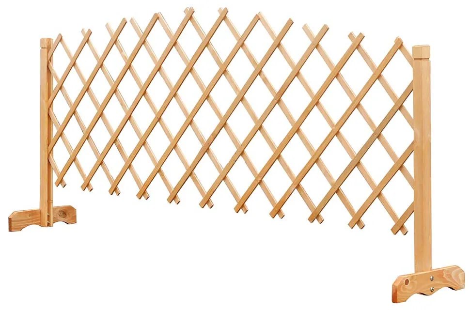 2 db-os állítható fa futtatórács növényeknek