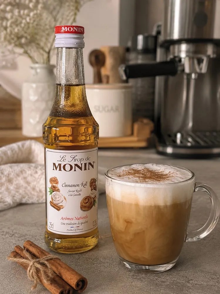 MONIN Fahéjas csiga szirup 0,25l