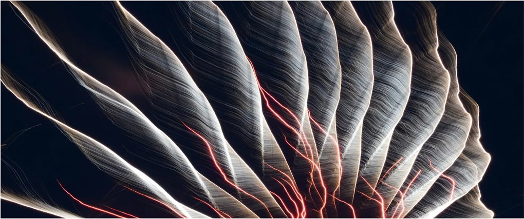 Kép - Világító kisülés (120x50 cm)
