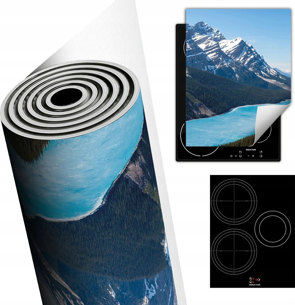 Tűzhelyvédő Szőnyeg Asztali Dekoráció 40x52 Tájkép hegyek