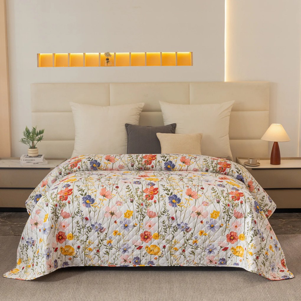 ágytakaró WILDFLOWERS, színes Méret: 170 x 210 cm