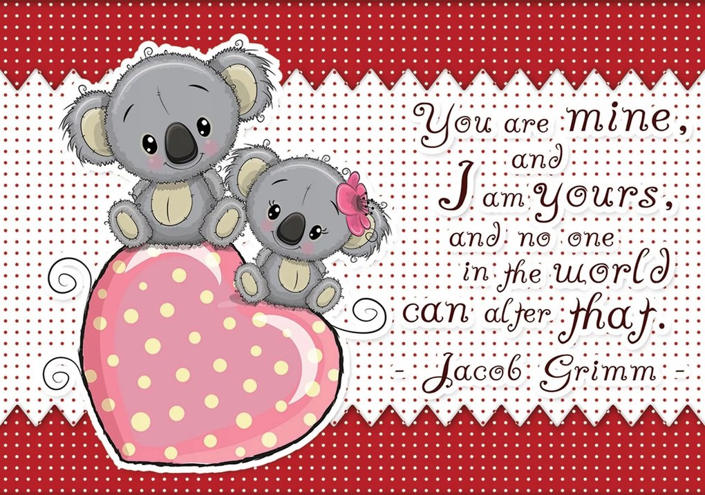 Gyerek fotótapéta macik fotótapéta 208 x 146