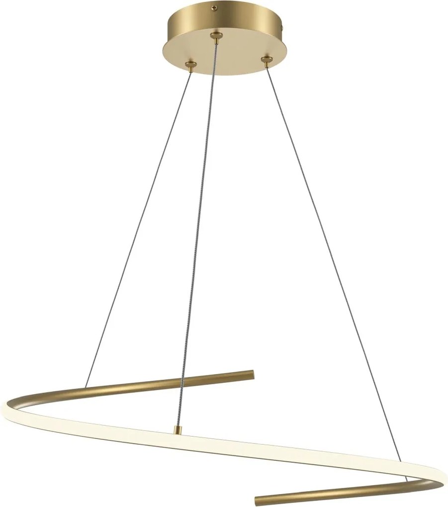 Maytoni modern függeszték curve fehér sárgaréz mymod242pl-l33bsk