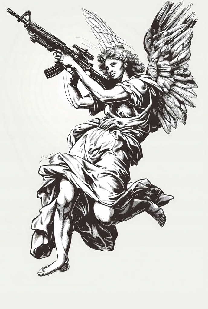 Poszter 61x90,5cm A háború angyala