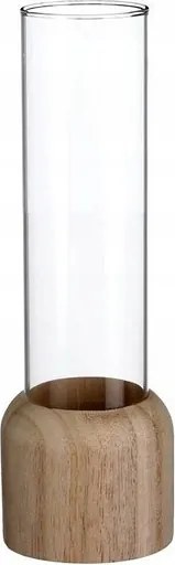 Fa Virágváza Üvegcsővel