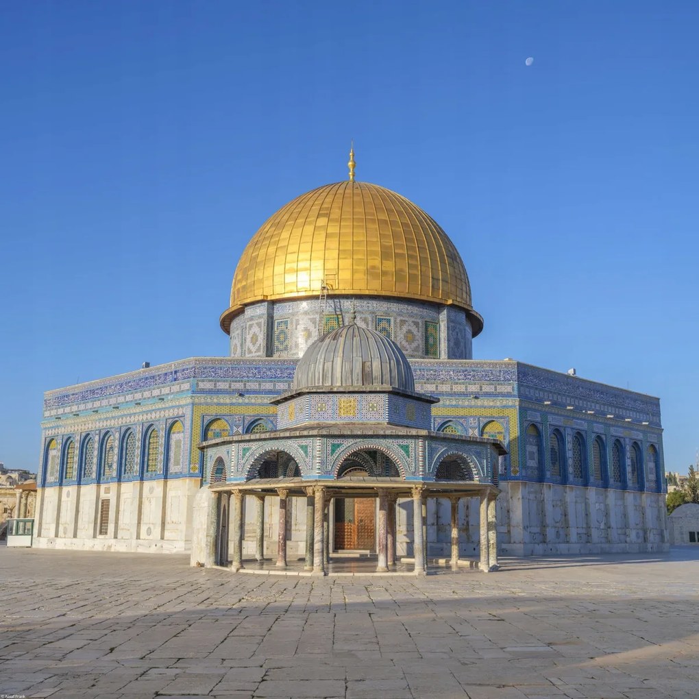 Poszter 50x50cm Al-Aksza mecset 2, Assaf Frank