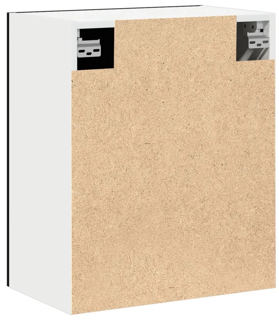 vidaXL Felfüggeszthető szekrények - 2 csomag - Fekete tölgy, 100x31x60 cm - Műgyantából