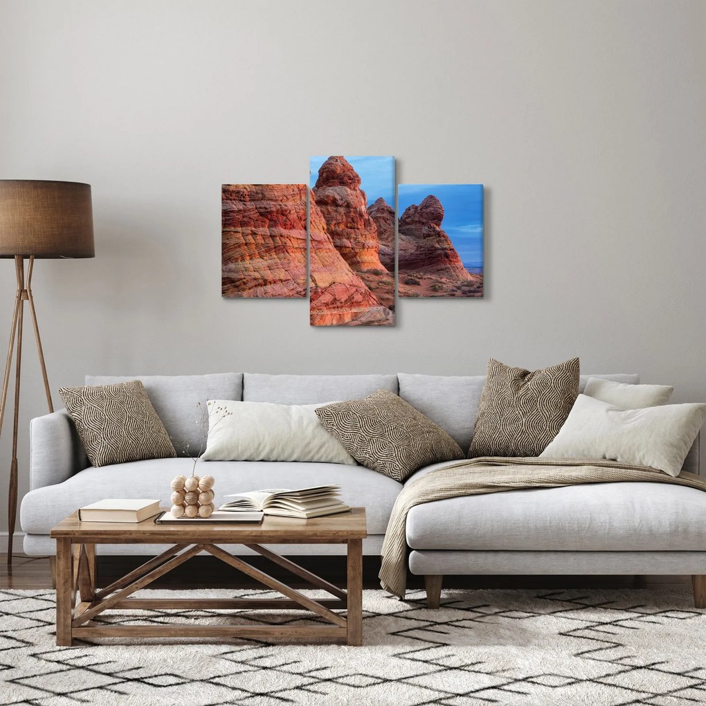 Kép - Szikla hullámai (90x60 cm)