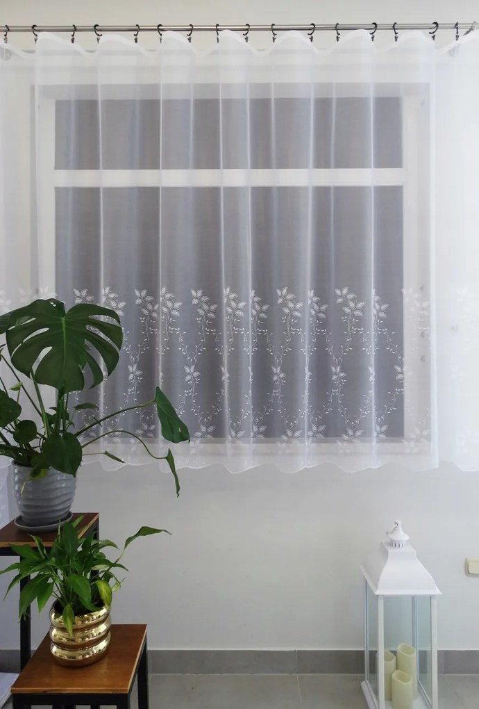 Mg Függöny 35449 Fehér 300x170cm Kész Szalaggal Skr M