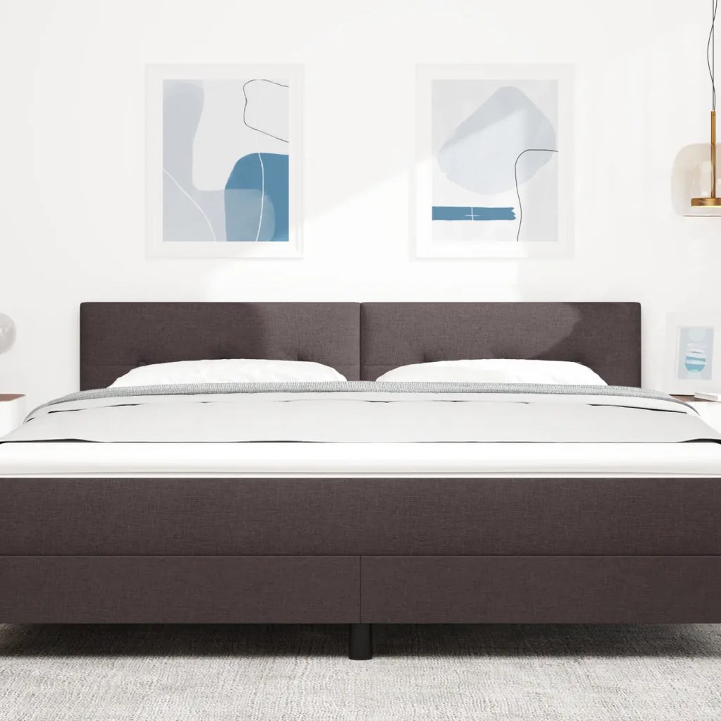 LED Fejtámla Gombos Steppelt Sötétbarna 90 cm Szövet
