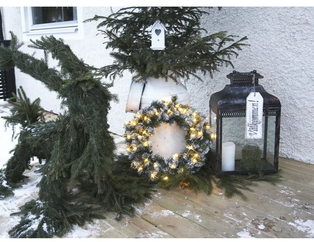 Wreath világító LED koszorú, ⌀ 50 cm - Star Trading