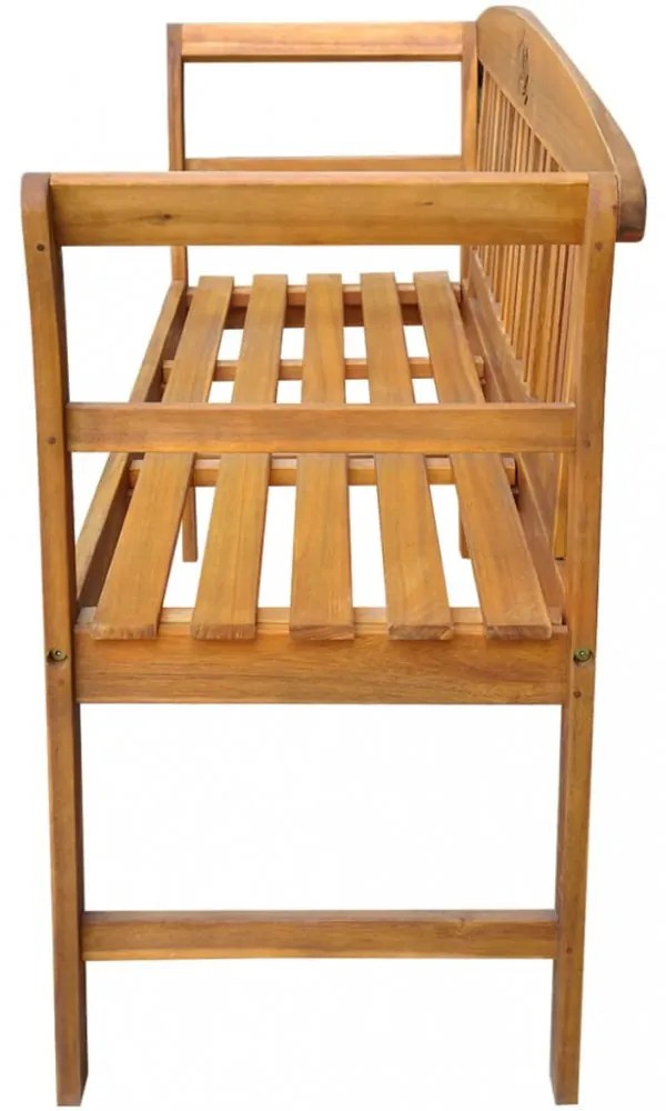tömör akácfa kerti pad 157 cm