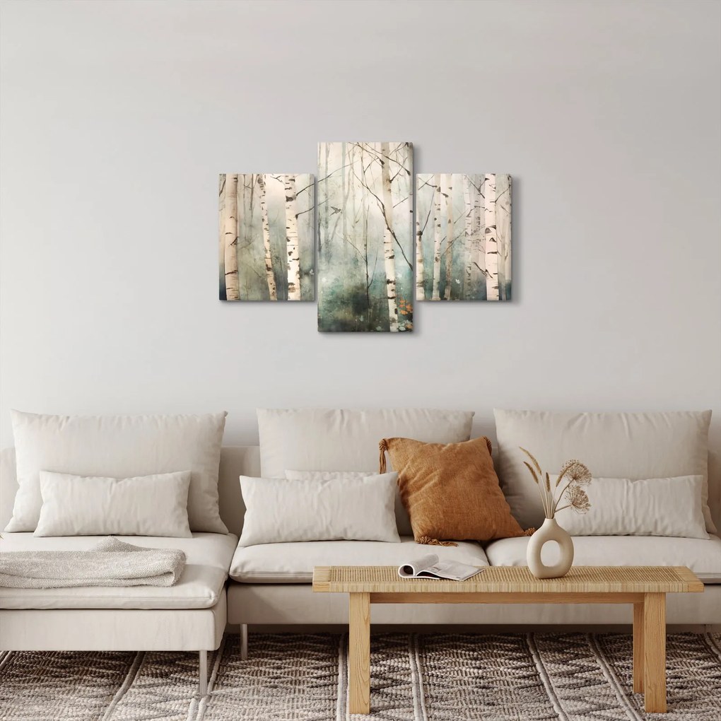 Kép - Erdőminta rajzolása (90x60 cm)