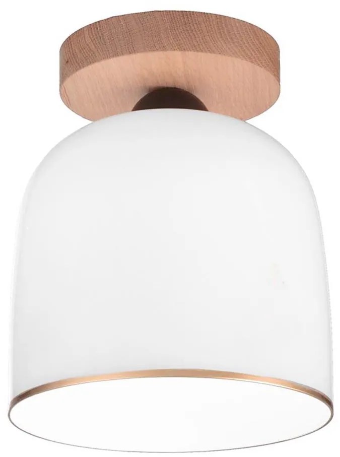 Kolarz A1352.11.Au - NONNA 1xE27/60W/230V mennyezeti lámpa tölgy/fehér/arany