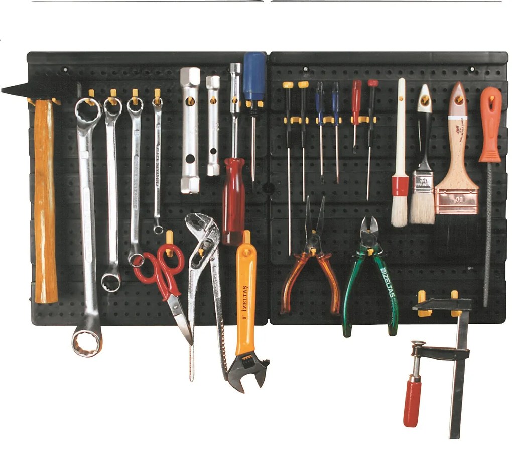 ARTPLAST Szerszámos panel 38 kampóval