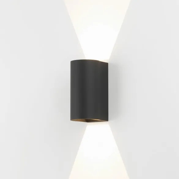 ASTRO LIGHTING 1384004 DUNBAR Modern Kültéri Fali Lámpa Fekete LED IP65