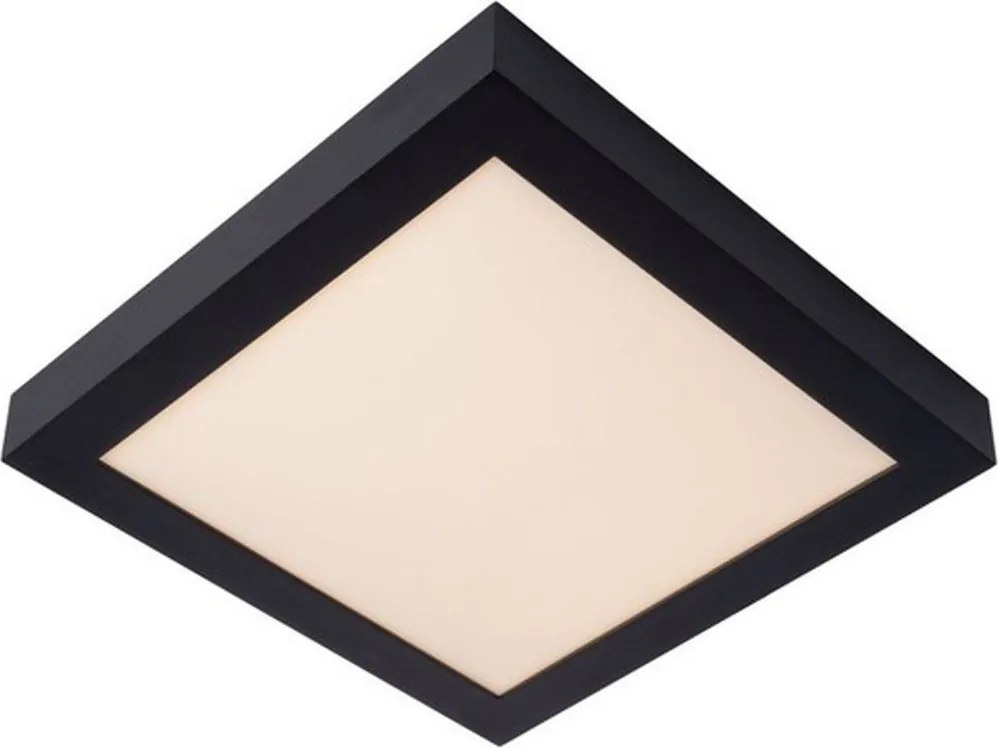 LUCIDE 28117-30-30 BRICE-LED Négyzetes Mennyezeti Lámpa Fekete LED IP20