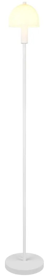 Fehér állólámpa üveg búrával (magasság 120 cm) Glenn – Reality