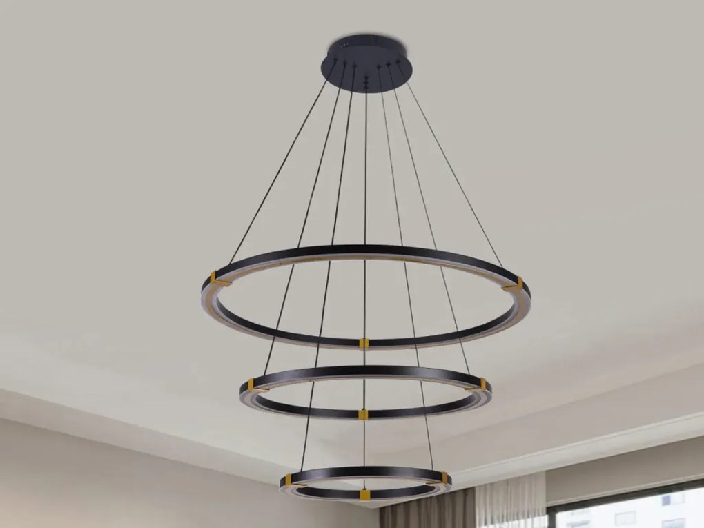 NEDES J4343-B Modern Led Függesztett Lámpa IP20