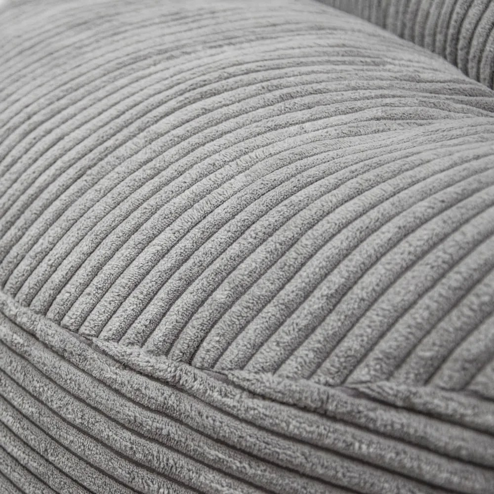 Sötétbarna kordbársony gyerek babzsákfotel Om 85 – SLOWDOWN