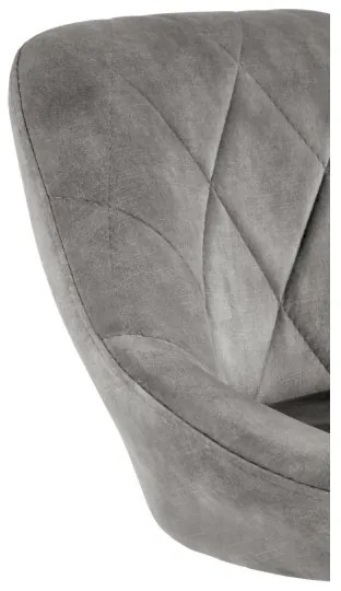 Bárszék 106x47 cm szürke/fekete