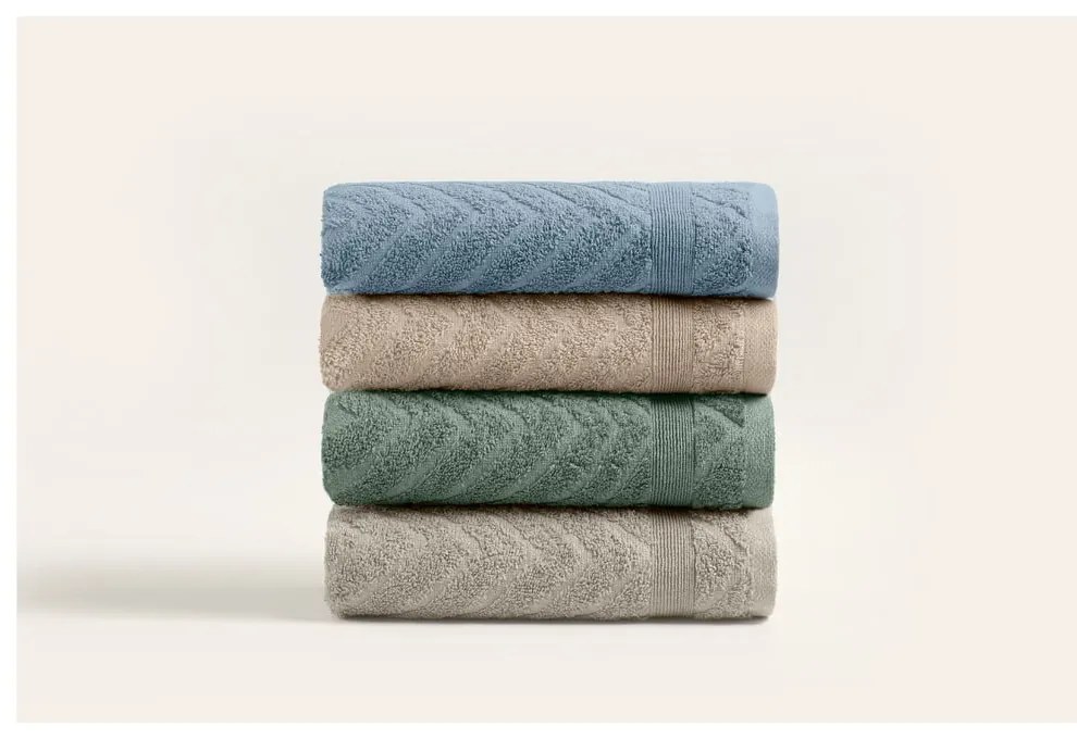 Frottír pamut törölköző szett 4 db-os 50x90 cm – Foutastic