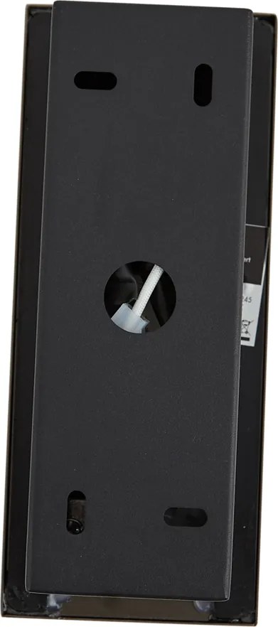 Modern fali lámpa sötét bronz színben, LED-del - Plaza