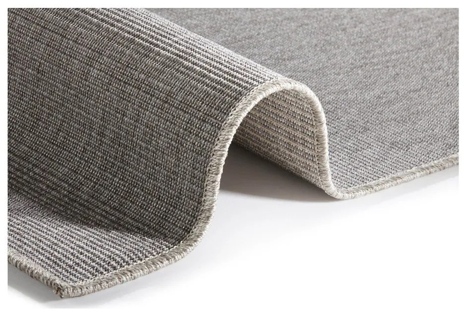 Szürke kültéri-beltéri futószőnyeg 80x450 cm Nature – Hanse Home