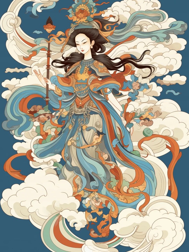 Poszter 30x40cm Mennyei látnoknő