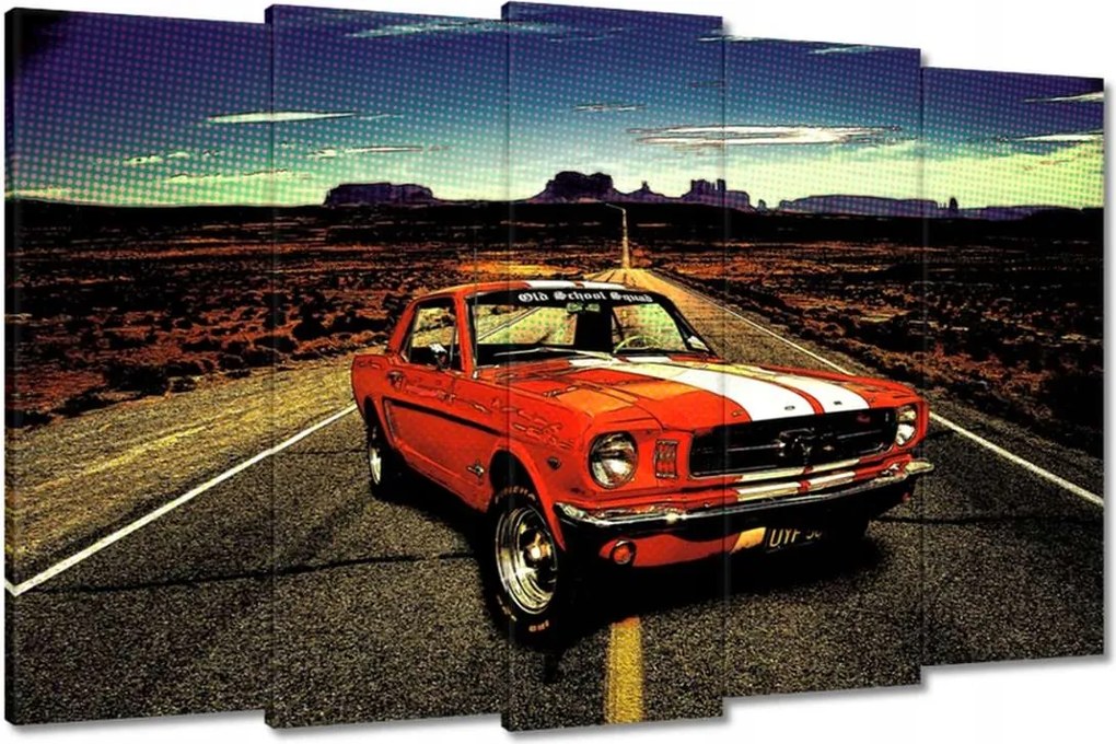 Képek 150x95 Piros Ford Mustang