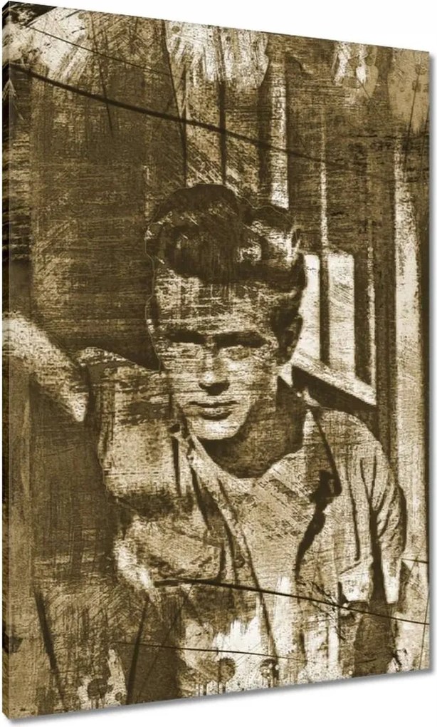 Festmények 70x100 James Dean Színész Mozi