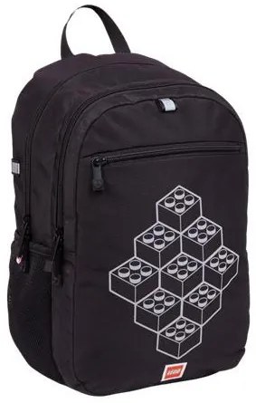 Hátizsák, dulpa rekeszes, LEGO Bricks, fekete-mintás (L202222511)