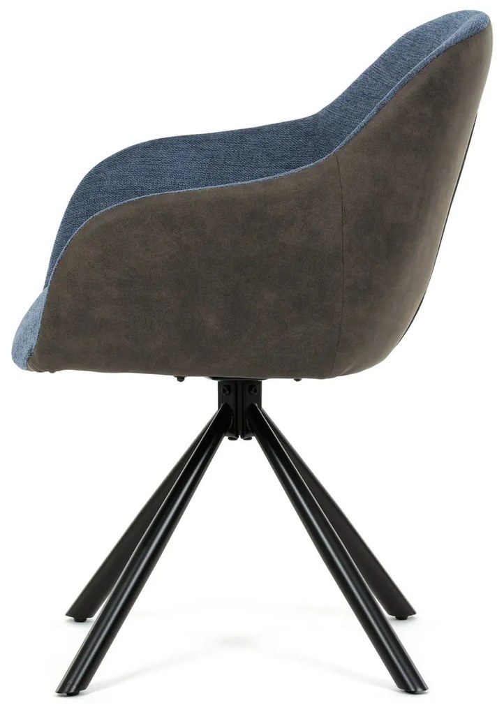 Étkezőszék-készlet visszahúzható mechanizmussalDCH-Y1143 BLUE2, 2 db