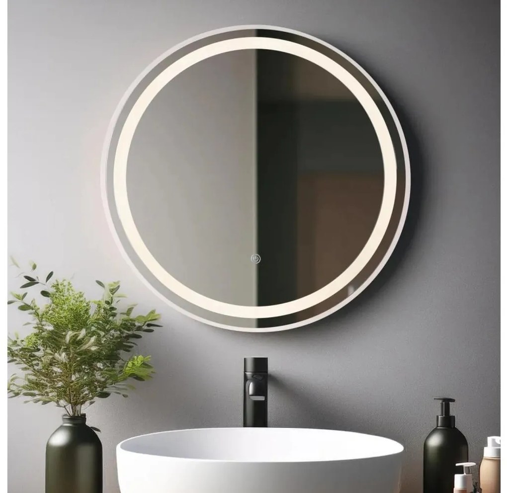 Globo 84035 - LED tükrös lámpa RIVAS LED/10W/230V, 50 cm átm.