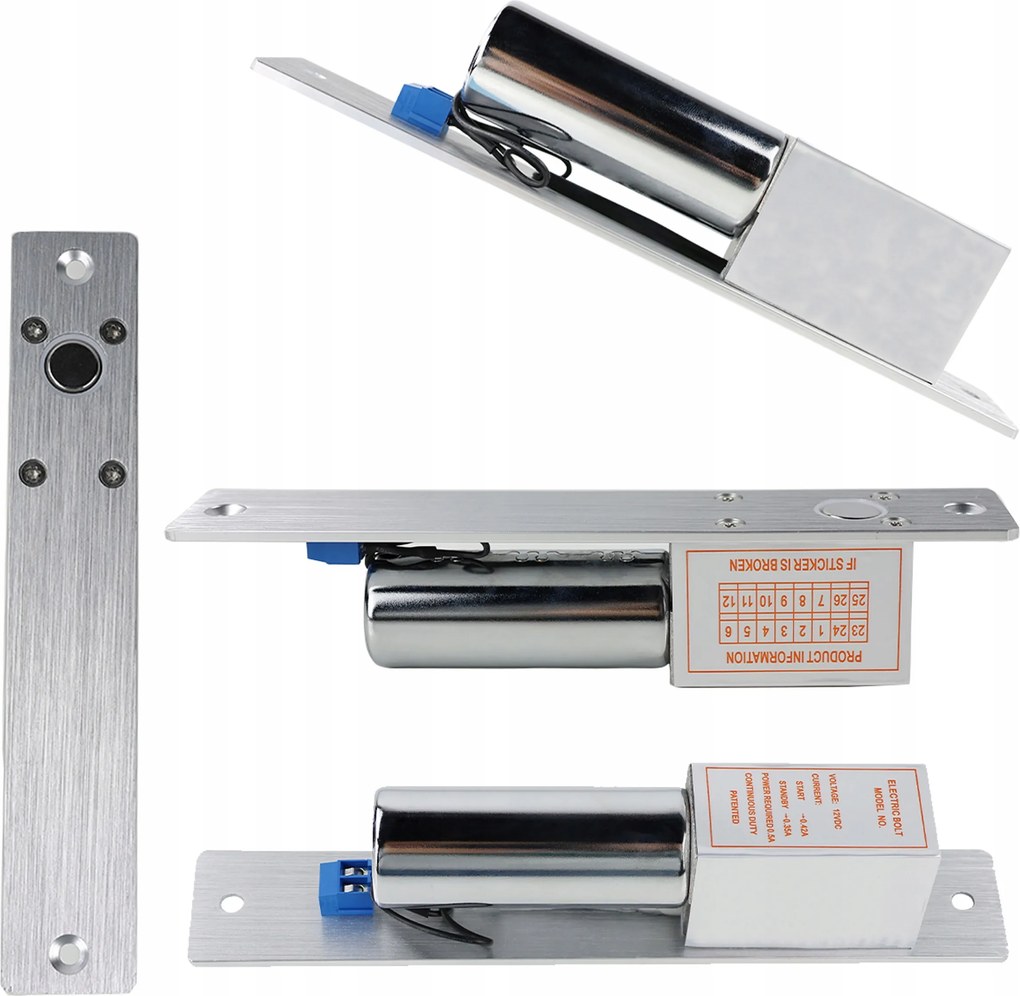 Ajtó mágneszár süllyesztett zárhoz DC12V 450mA 1000kg