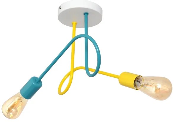 Gyerek mennyezeti lámpa OXFORD 2xE27/15W/230V